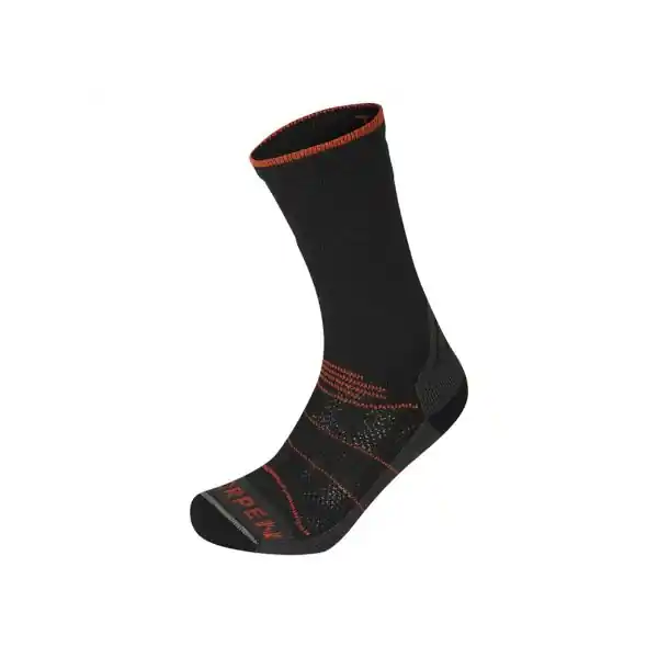 SOSETE TREKKING BARBATI LORPEN TCTE MID THERMIC ECO BLACK/ORANGE Expediere rapidă
