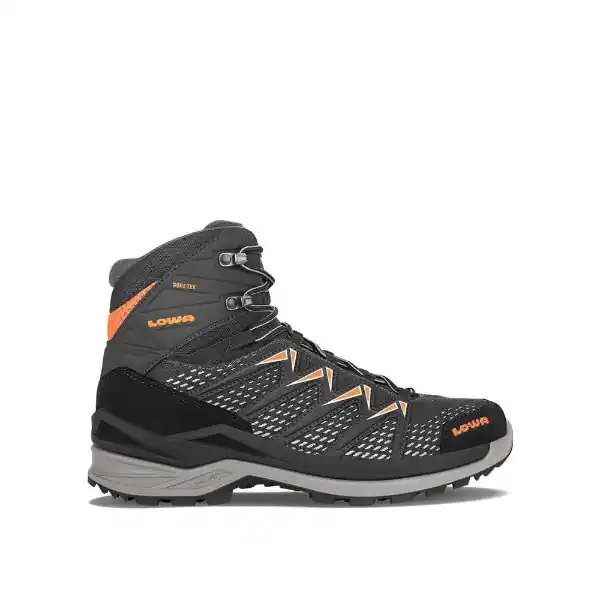 Plată securizată BOCANCI BARBATI LOWA INNOX PRO GTX MID BLACK/ORANGE