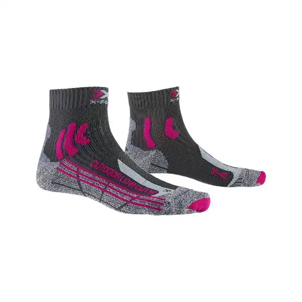 Cel mai bun preț SOSETE DAMA X-BIONIC TREK OUTDOOR LOW CUT ANTHRACITE/FUCHSIA