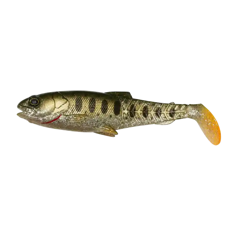 Cumpără online SHAD SAVAGE GEAR CRAFT CANNIBAL 8,5CM/7G OLIVE SILVER SMOLT 4 BUC / PLIC