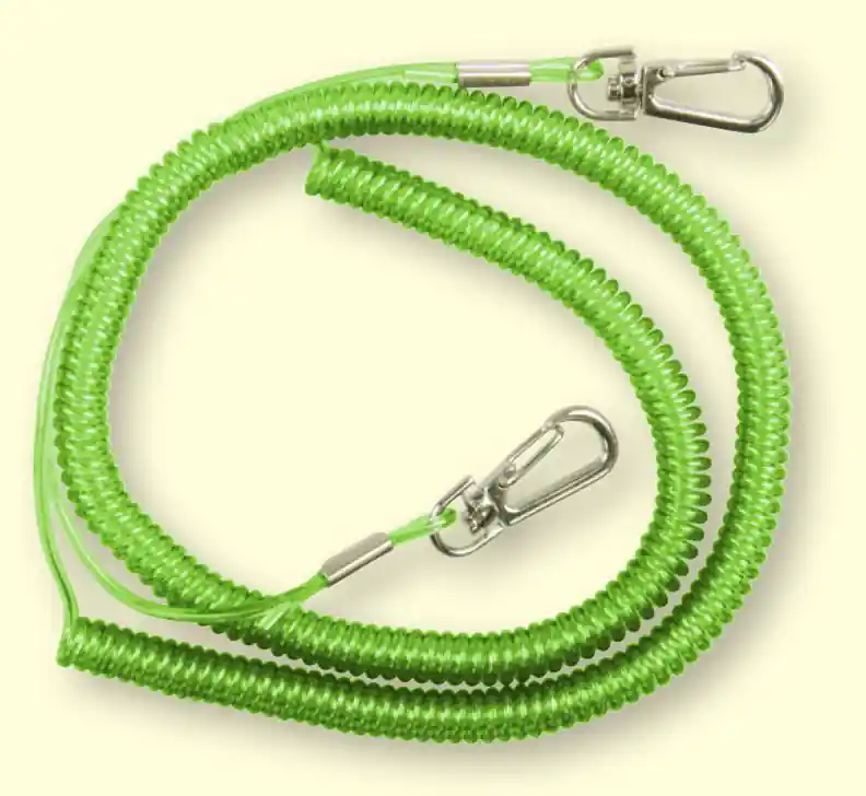 Ultima șansă CORDON EXTENSIBIL SPIRALAT DAM SAFETY CU AGRAFE 90-250CM