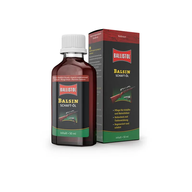 Noutate ULEI BALLISTOL PENTRU LEMN, MARO ROSCAT BALSIN, 50 ML