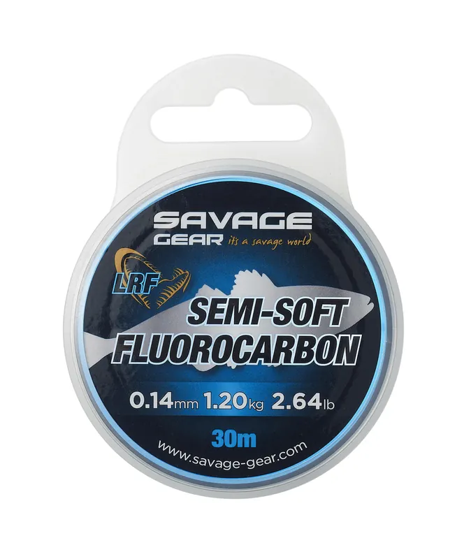 FIR SEMI SOFT FLUOROCARBON SAVAGE GEAR LRF 014MM/1,2KG/30M Premium
