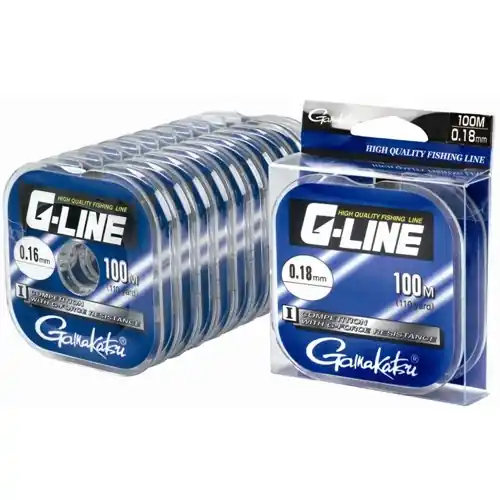 FIR MONOFILAMENT GAMAKATSU G-LINE COMPETITION 018MM / 2,86KG / 100M Promoție