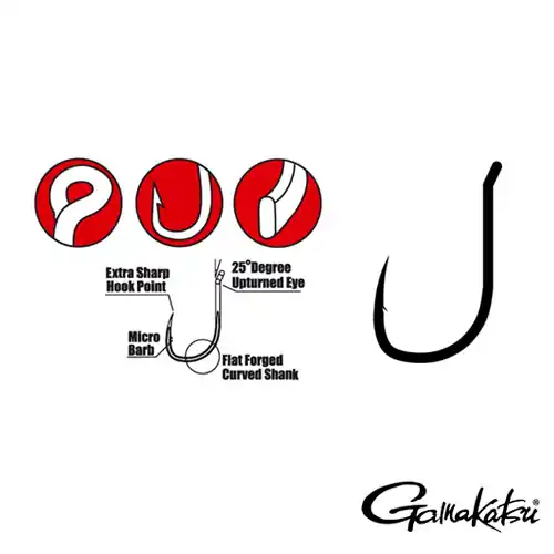 CARLIGE GAMAKATSU G-CARP WIDE GAPE SUPER 10 BUC / PLIC, Nr. 4 Reducere de preț