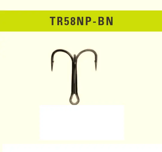 Doar azi ANCORA TRIPLA MUSTAD TR58BLN, NR 2, 6 BUC / PLIC