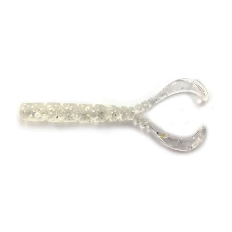 Plată securizată GRUB MUSTAD AJI MICRO CHIKI 4,3 CM CLEAR RAINBOW GLITTER, 12 BUC / PLIC