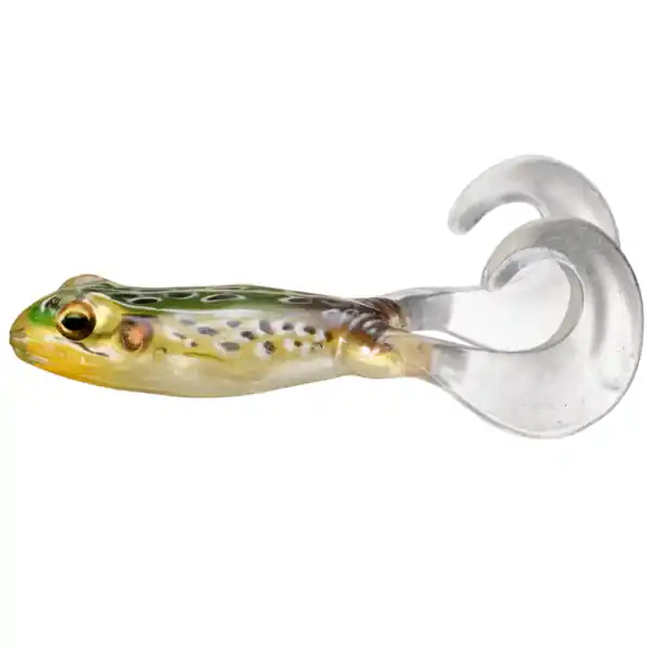 BROASCA LIVE TARGET FREESTYLE FROG 9CM 514 FLORO EMERALD/BROWN, 2 BUC / PLIC Calitate înaltă
