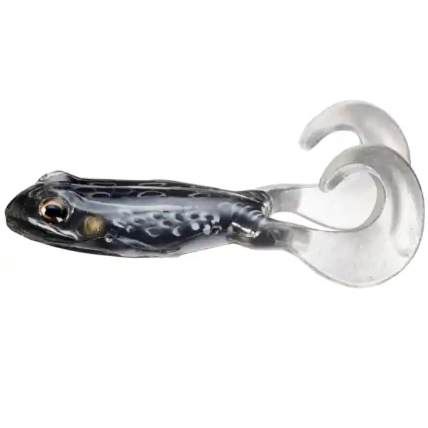 Bestseller BROASCA LIVE TARGET FREESTYLE FROG 9CM 517 BLACK/BLACK, 2 BUC / PLIC