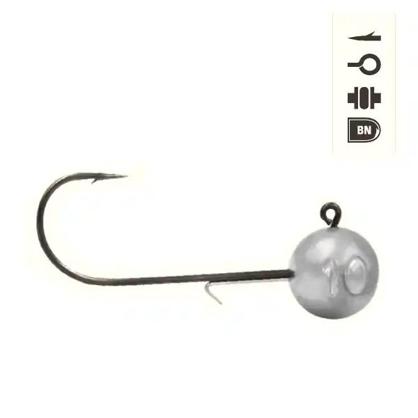 Plată sigură JIG MUSTAD NR. 6/0, 30 GRAME, 2 BUC / PLIC