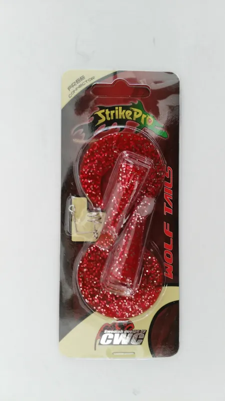 Cel mai vândut COADA DE SCHIMB STRIKE PRO RED GLITTER WOLF TAIL