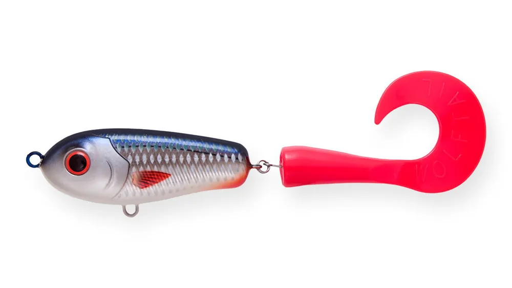 VOBLER STRIKE PRO WOLF TAIL JR, 16 CM, 37 G, CULOARE C384F Reducere extra