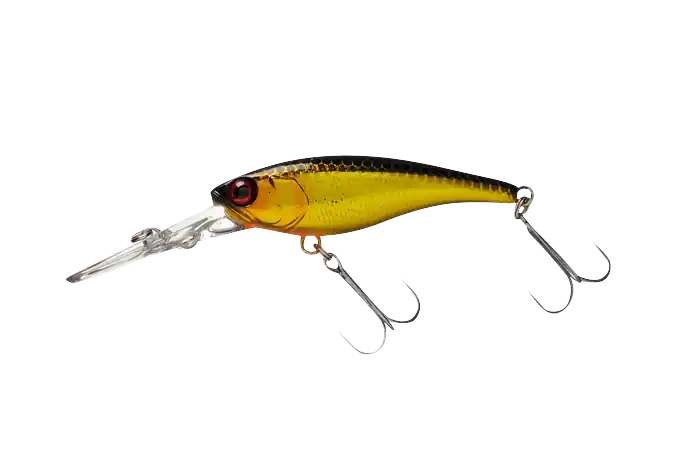 Bestseller VOBLER JACKALL SOUL SHAD 62DR SP 6,2CM/6,8G HL GOLD   BLACK