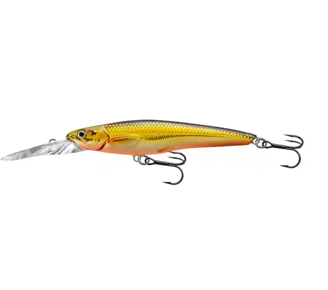 VOBLER LIVE TARGET RAINBOW SMELT JERKBAIT 11,5CM/18G GOLD/ORANGE Ieftin