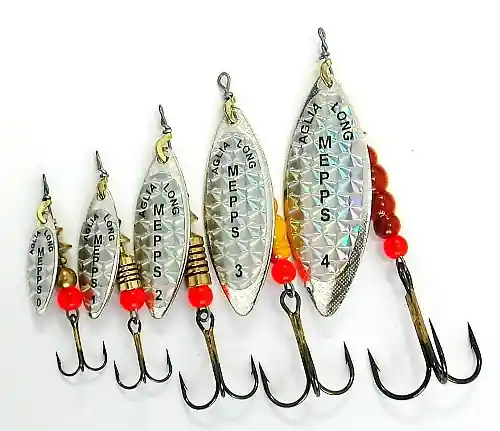 ROTATIVA MEPPS LONGRAIBOW SILVER, NR 0, 2,5 GRAME Reducere specială