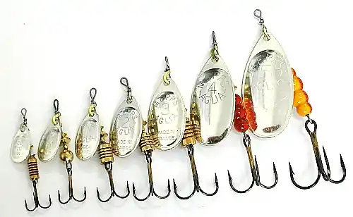 ROTATIVA MEPPS AGLIA SILVER, NR 2, 4,5 GRAME Lichidare de stoc