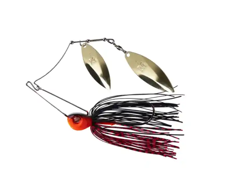 SPINNERBAIT MUSTAD ARM LOCK 14 GRAME, BLACK ORANGE Ultima șansă