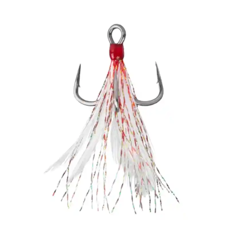 Ancora tripla Mustad red tinse, nr 2, 2 buc / plic Doar azi