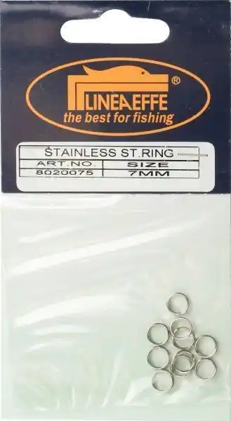 Inele despicate Lineaeffe, diametru 7 mm, 10 buc / plic Plată sigură