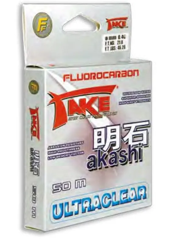 FIR FLUOROCARBON LINEAEFFE AKASHI 014MM/3KG/50M Reducere extra