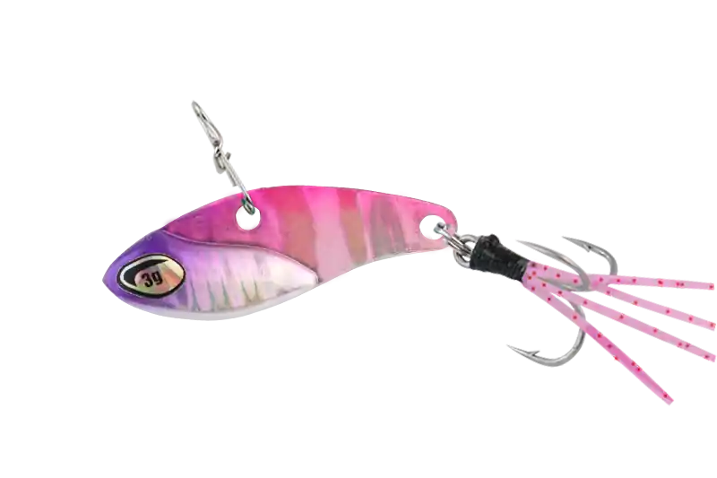 Preț mic Cicada Jackall Nanovib 1.0 g HL pink black silver