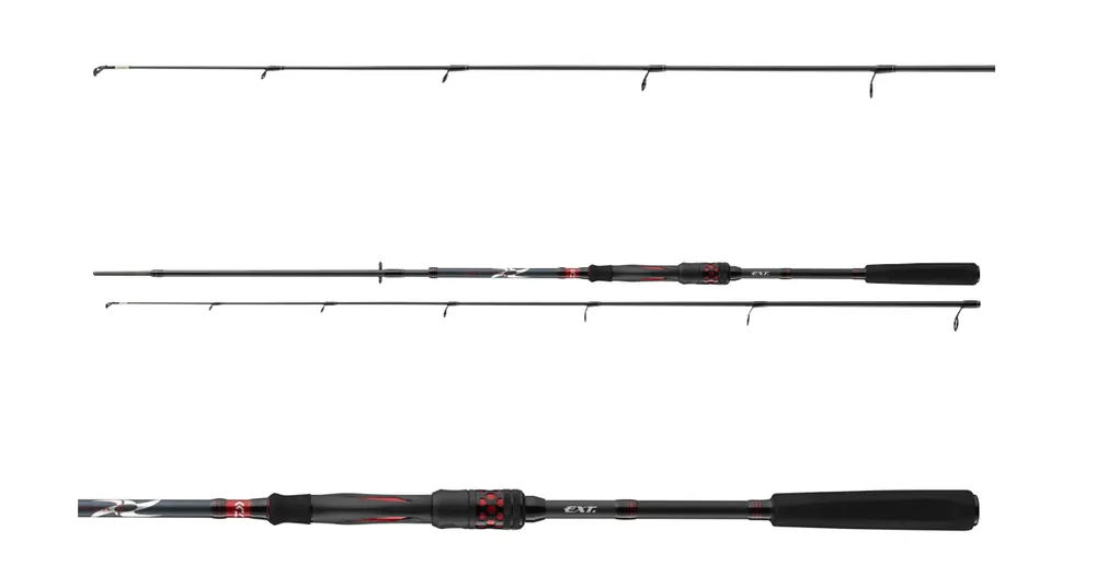 Lanseta Daiwa Ninja Ext Spinning, 3 segmente, 2.45 m, 15-50 g Expediere rapidă