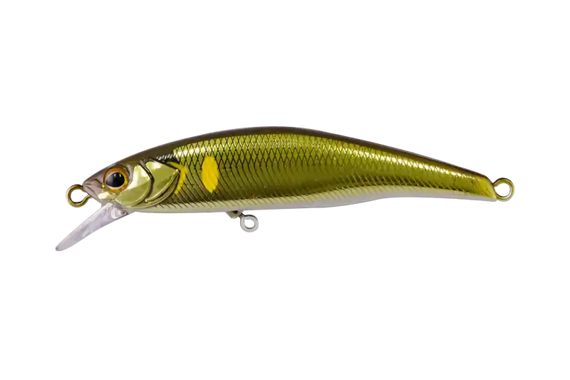 Vobler Jackall Tricoroll Ryushin knocker 63HW 6.3 cm, 7.6 g, gold auy Expediere rapidă