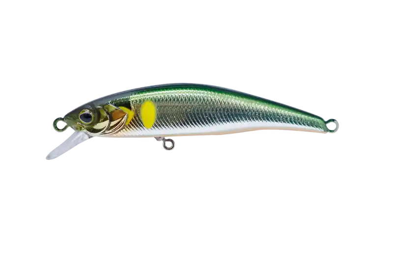 Bestseller Vobler Jackall Tricoroll Ryushin knocker 70HW 7.0 cm, 10.1 g, hl flash ayu