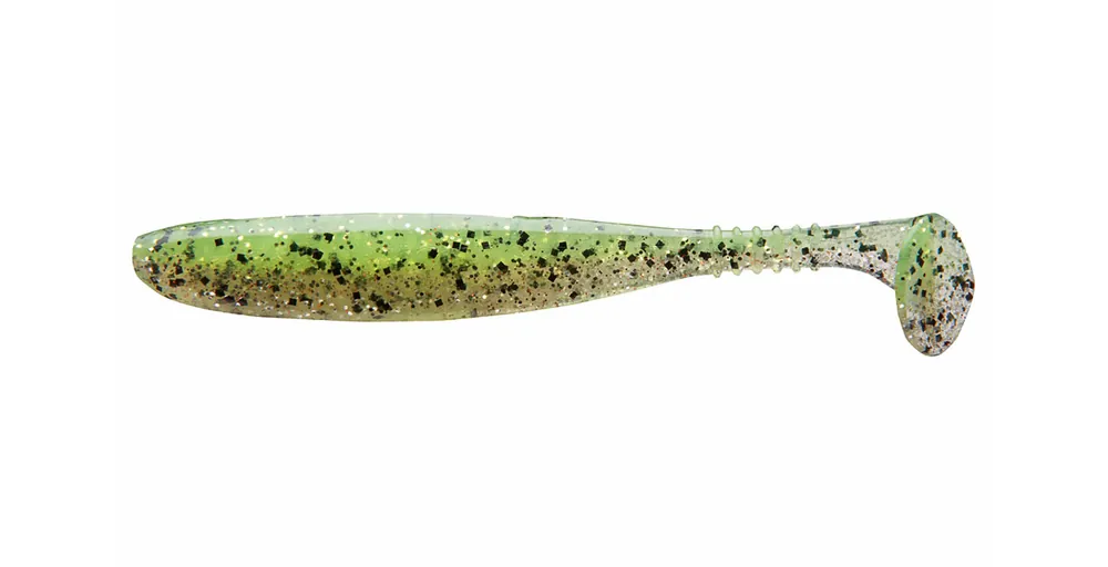 Shad Daiwa D FIN 15 cm, chartreuse ayu, 3 buc / plic Chilipir