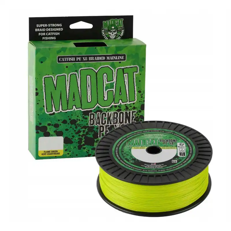 Reducere Fir textil Dam Madcat PE X8 Chartreuse 0.45 mm / 47.7 kg / 300 m