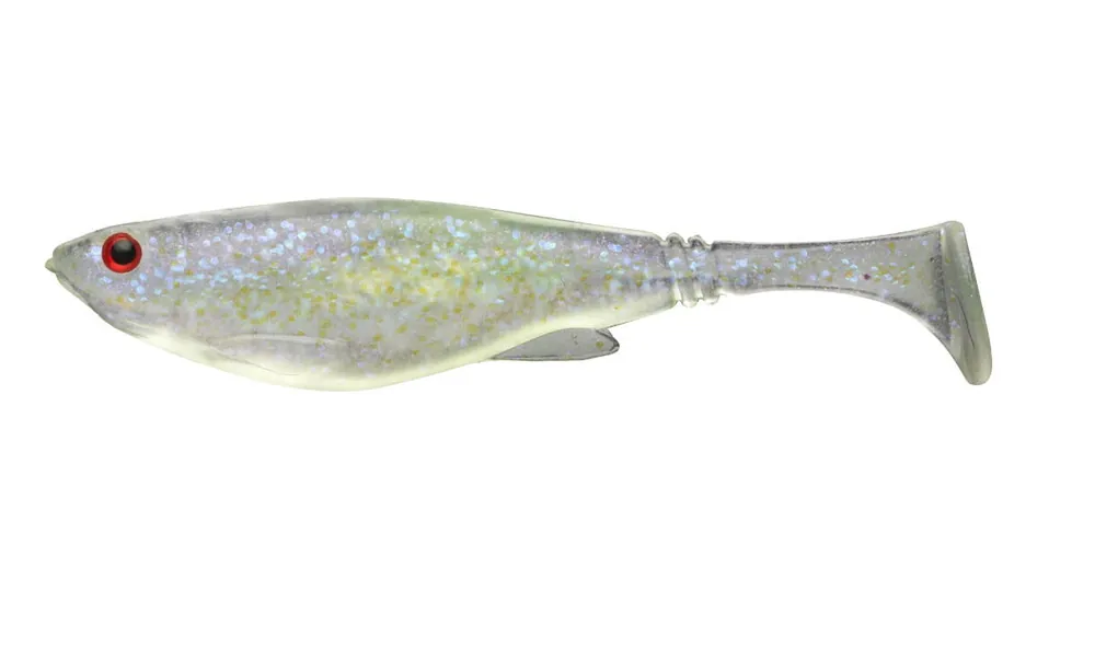 Comandă acum Shad Daiwa Prorex belly, 6 cm, 4 buc / plic, white ghost