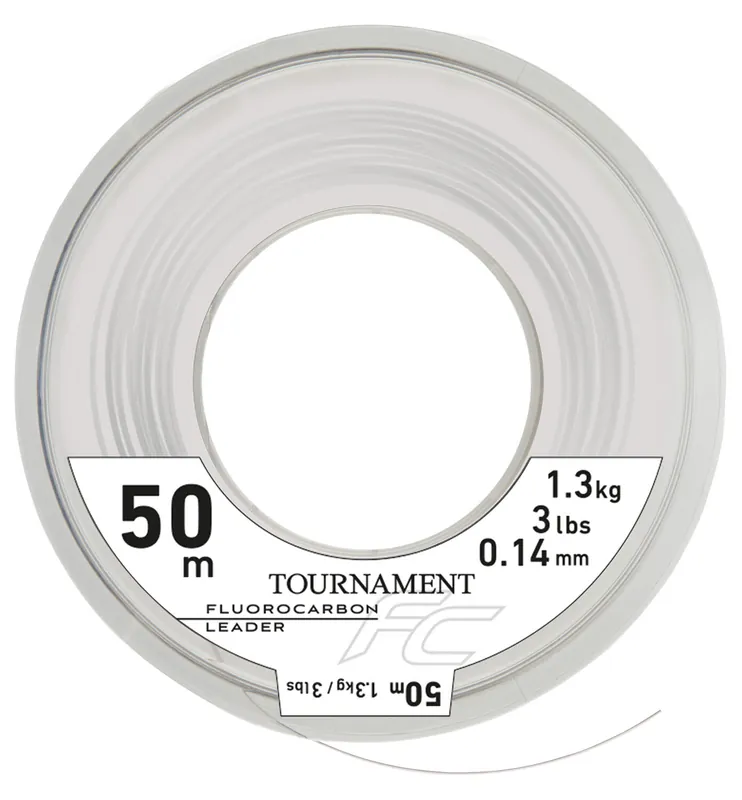 Retur ușor FIR FLUOROCARBON DAIWA TOURNAMENT FC LEADER 0,20MM/2,9KG/50M