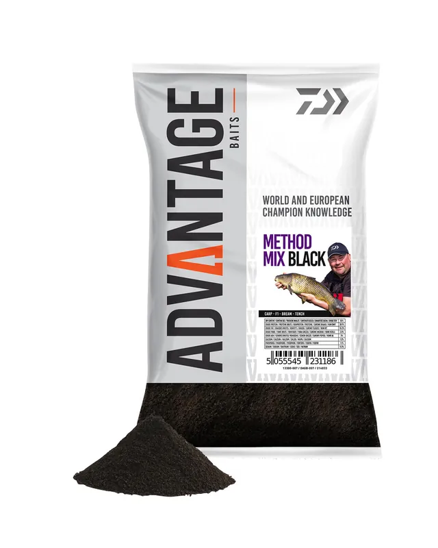 Reducere extra NADA METHOD MIX BLACK DAIWA 1KG
