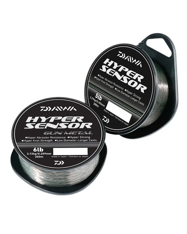 Lichidare de stoc FIR MONO DAIWA HYPER SENSOR DARK 018MM/2,27KG/300M