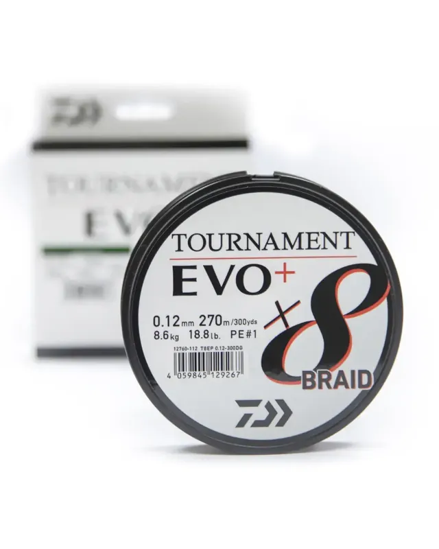 Disponibil imediat Fir textil Daiwa TN X8 braid EVO+ chartreuse 270 m