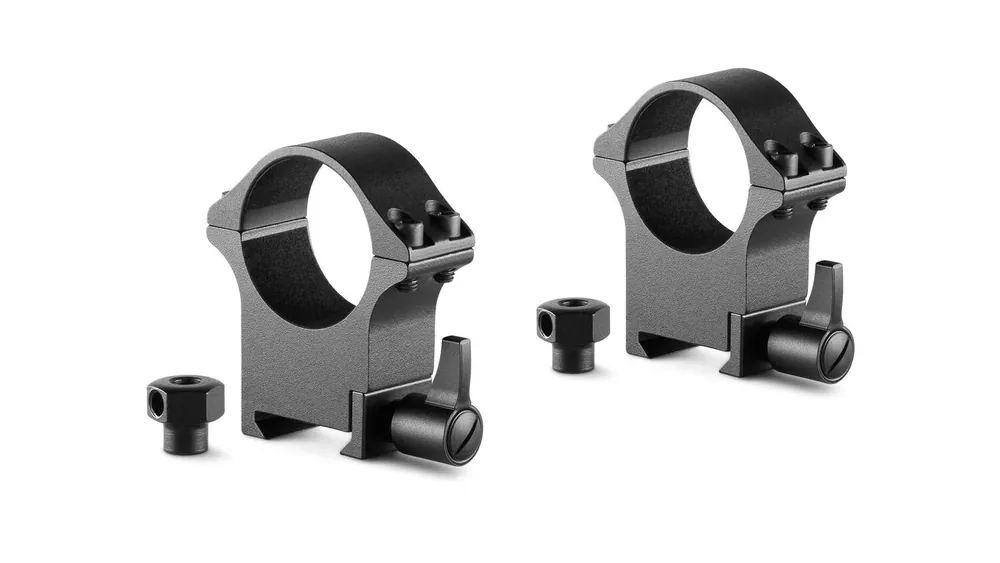 Set Hawke Pro Steel Ring high 30 mm pentru sina weaver Plată sigură