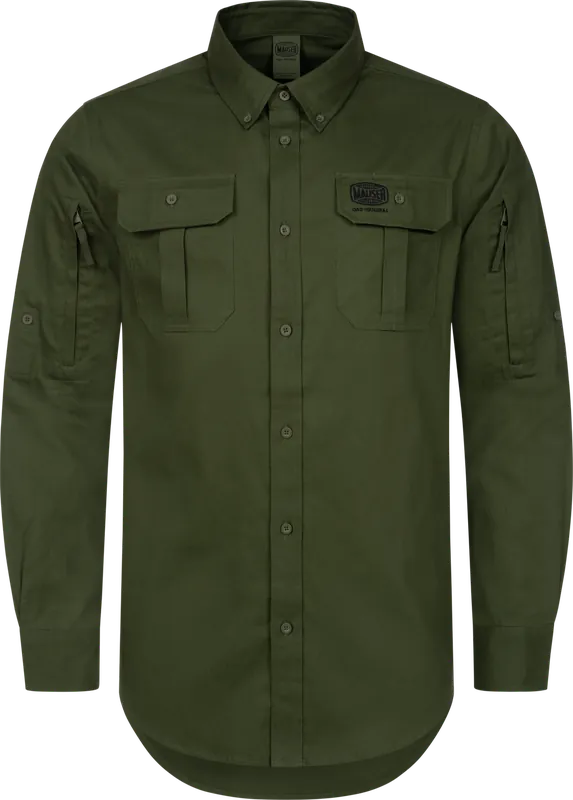 Camasa barbati Mauser Stalker Matt olive 100% bumbac Lichidare de stoc