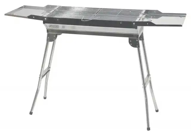 Ieftin Gratar pe carbuni IGRNE Cattara 30 x 60 cm pliabil