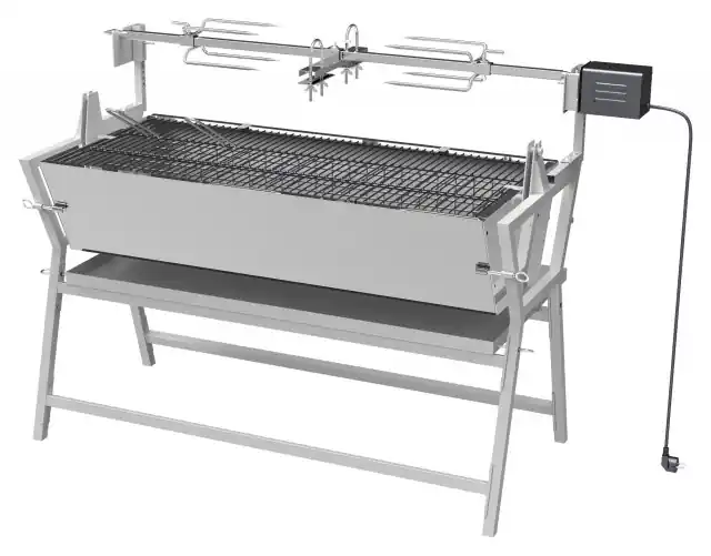 Gratar pe carbune PIGLET cu rotisor electric 30 kg Cattara Nu rata