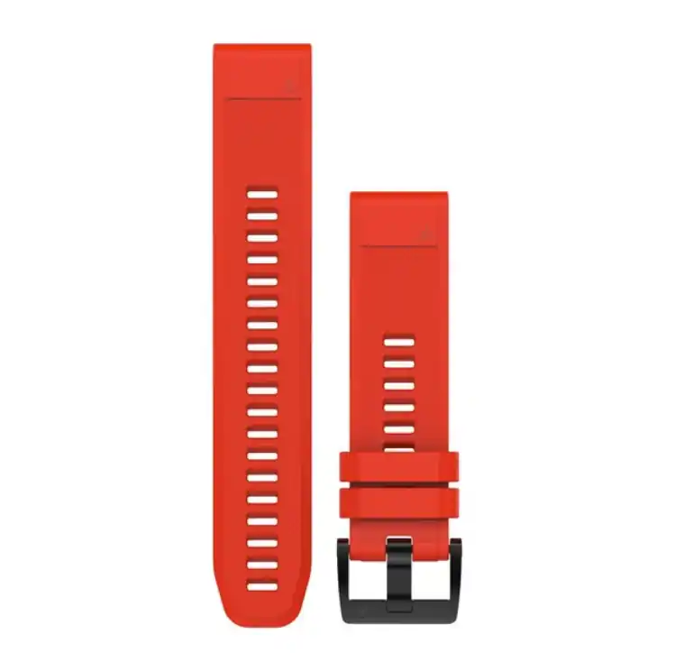 Calitate înaltă CUREA SILICON 22MM FLAME RED GARMIN FENIX 5X